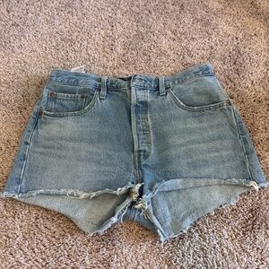 Levi's 501 Premium Light Wash Shorts!